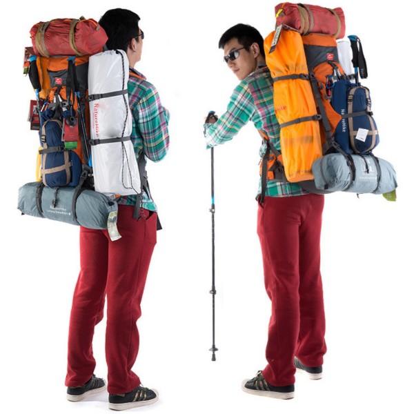 Фото - Туристичний рюкзак Naturehike NH70B070-B 70 л + 5 л (6927595709023)